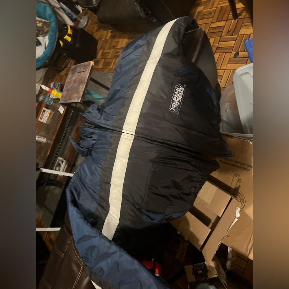 Pro player vintage Y2K penn state heavyweight puffer jacket